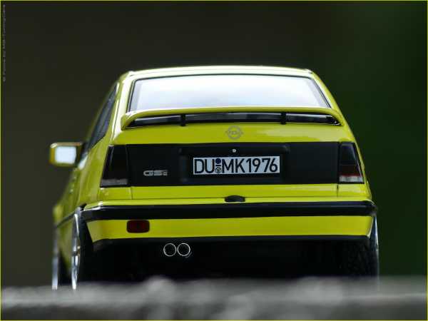 1:18 Opel Kadett E GSI Gelb limitiert auf 500Stk mit OVP